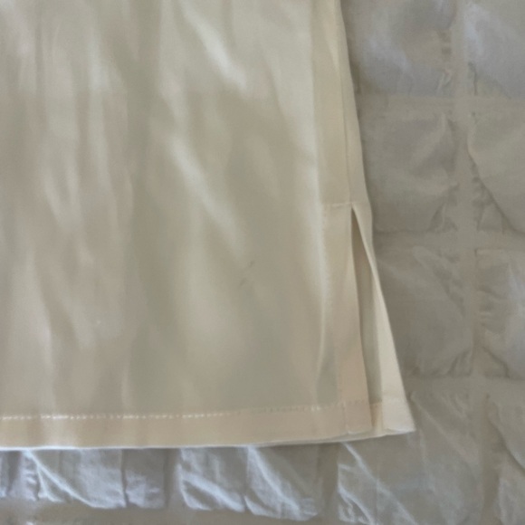 Chico's Silk Cream Fitted Sleeveless Tank Top - Picture 6 of 6